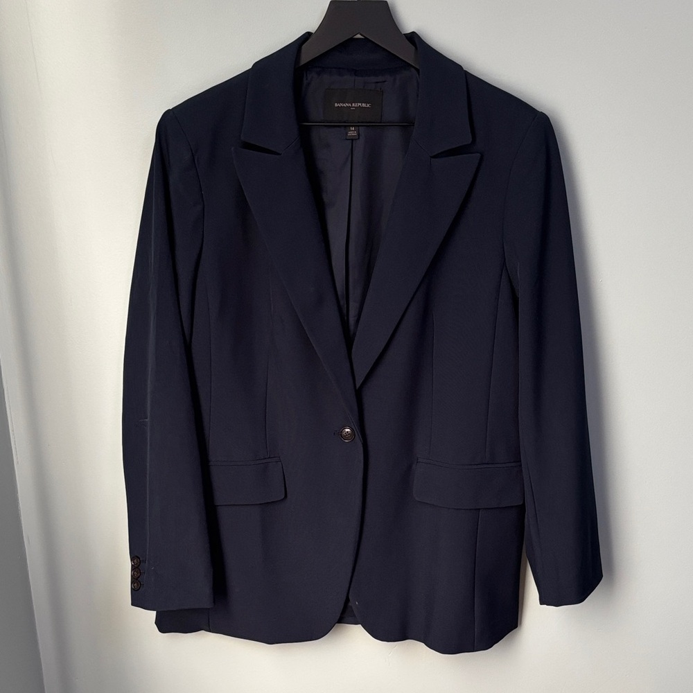 Banana Republic Women's Navy Blazer
